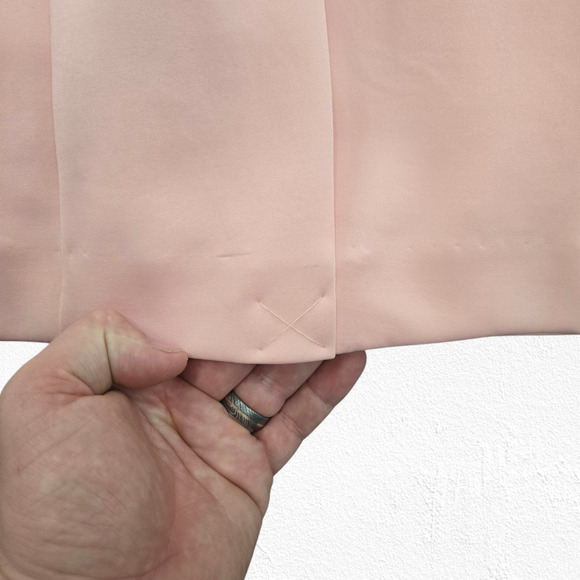 Tahari Blush Pink Sheath Dress Size 6 Midi Length Sleeveless NWT Workwear Size 6 - Picture 11 of 13
